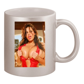 Wendy Fiore 11oz Metallic Silver Mug