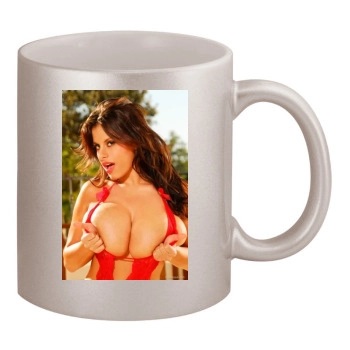 Wendy Fiore 11oz Metallic Silver Mug