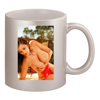 Wendy Fiore 11oz Metallic Silver Mug