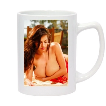 Wendy Fiore 14oz White Statesman Mug