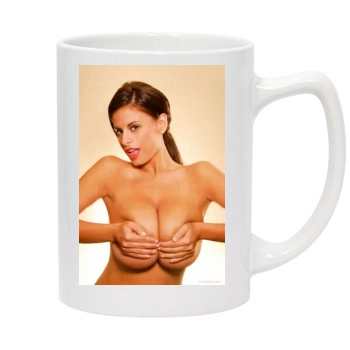 Wendy Fiore 14oz White Statesman Mug