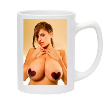 Wendy Fiore 14oz White Statesman Mug