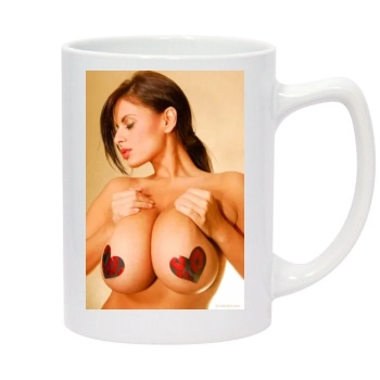 Wendy Fiore 14oz White Statesman Mug