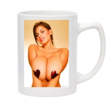 Wendy Fiore 14oz White Statesman Mug