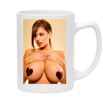 Wendy Fiore 14oz White Statesman Mug