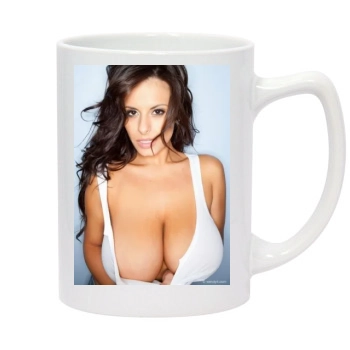 Wendy Fiore 14oz White Statesman Mug