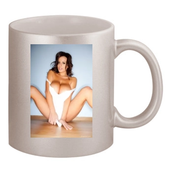 Wendy Fiore 11oz Metallic Silver Mug