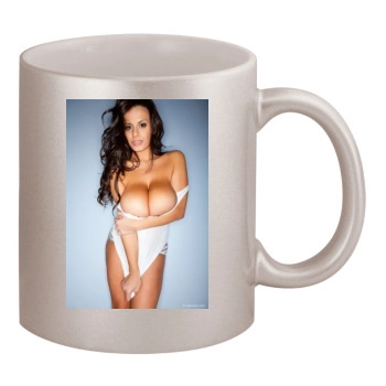 Wendy Fiore 11oz Metallic Silver Mug