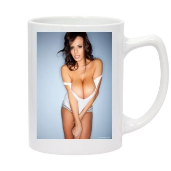 Wendy Fiore 14oz White Statesman Mug