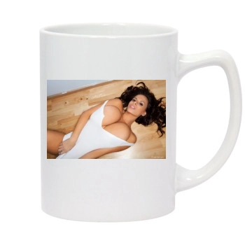 Wendy Fiore 14oz White Statesman Mug