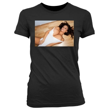 Wendy Fiore Women's Junior Cut Crewneck T-Shirt