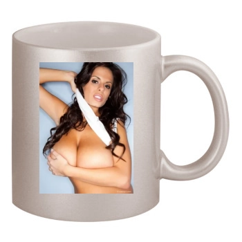 Wendy Fiore 11oz Metallic Silver Mug