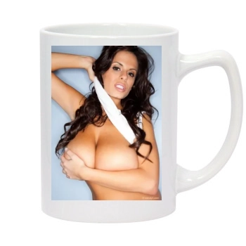 Wendy Fiore 14oz White Statesman Mug