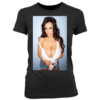 Wendy Fiore Women's Junior Cut Crewneck T-Shirt