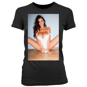 Wendy Fiore Women's Junior Cut Crewneck T-Shirt