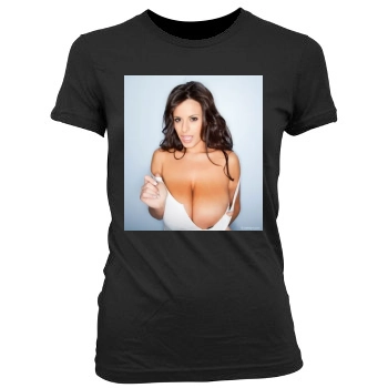 Wendy Fiore Women's Junior Cut Crewneck T-Shirt