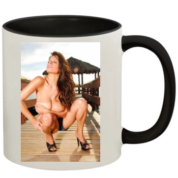 Wendy Fiore 11oz Colored Inner & Handle Mug