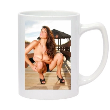 Wendy Fiore 14oz White Statesman Mug