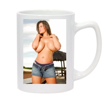 Wendy Fiore 14oz White Statesman Mug