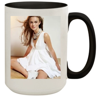 Keira Knightley 15oz Colored Inner & Handle Mug