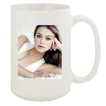 Keira Knightley 15oz White Mug