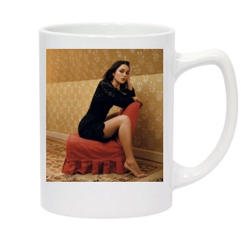 Keira Knightley 14oz White Statesman Mug