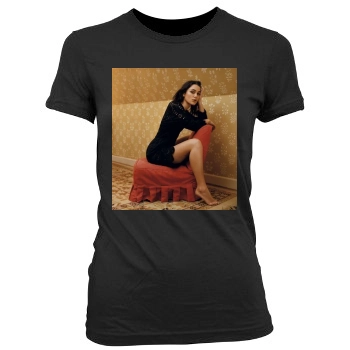 Keira Knightley Women's Junior Cut Crewneck T-Shirt