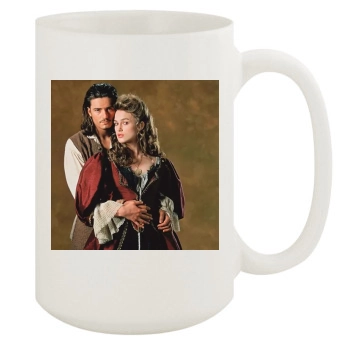 Keira Knightley 15oz White Mug