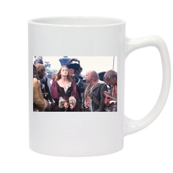 Keira Knightley 14oz White Statesman Mug