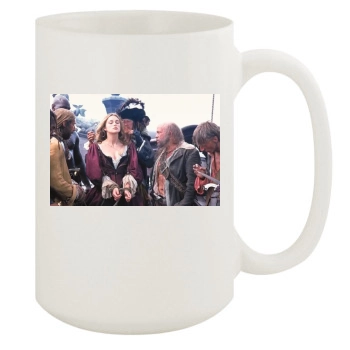 Keira Knightley 15oz White Mug