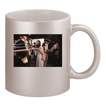 Keira Knightley 11oz Metallic Silver Mug