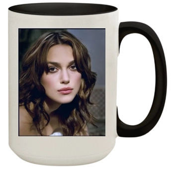 Keira Knightley 15oz Colored Inner & Handle Mug