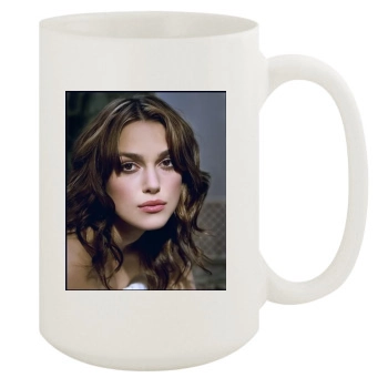 Keira Knightley 15oz White Mug