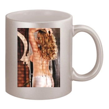 Katherine Heigl 11oz Metallic Silver Mug