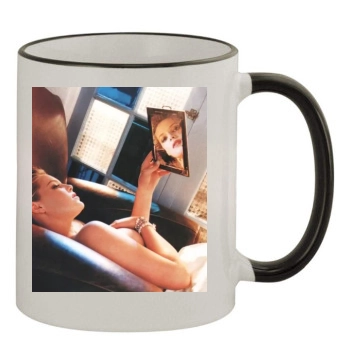 Katherine Heigl 11oz Colored Rim & Handle Mug