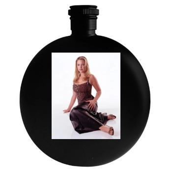 Katherine Heigl Round Flask