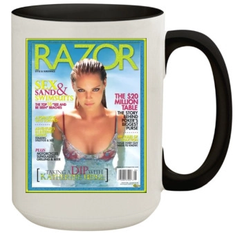 Katherine Heigl 15oz Colored Inner & Handle Mug