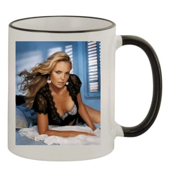 Katherine Heigl 11oz Colored Rim & Handle Mug