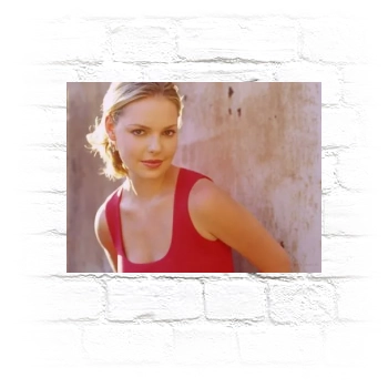 Katherine Heigl Metal Wall Art