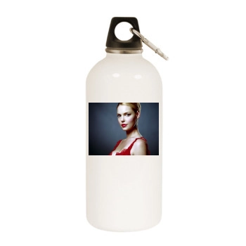 Katherine Heigl White Water Bottle With Carabiner