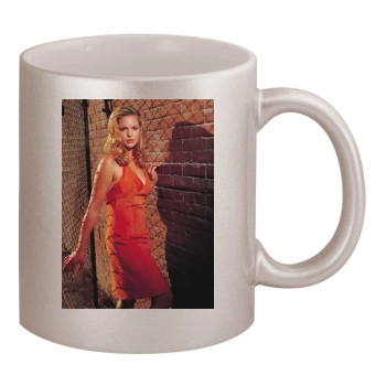 Katherine Heigl 11oz Metallic Silver Mug