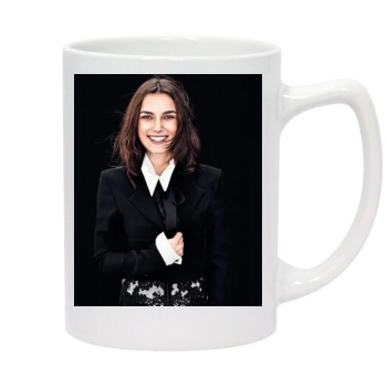 Keira Knightley 14oz White Statesman Mug