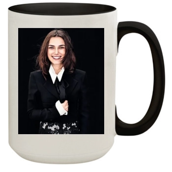 Keira Knightley 15oz Colored Inner & Handle Mug