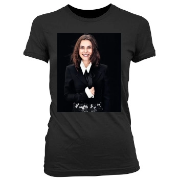 Keira Knightley Women's Junior Cut Crewneck T-Shirt