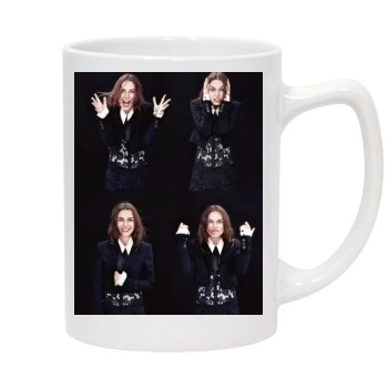 Keira Knightley 14oz White Statesman Mug