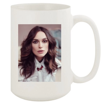 Keira Knightley 15oz White Mug