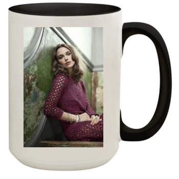 Keira Knightley 15oz Colored Inner & Handle Mug