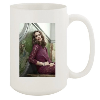 Keira Knightley 15oz White Mug