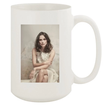 Keira Knightley 15oz White Mug