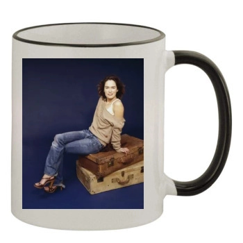 Lena Headey 11oz Colored Rim & Handle Mug